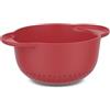 Mepal - Scolapasta Chef it - Drenaggio rapido - Base antiscivolo per maggiore stabilità - Lavabile in lavastoviglie - 1500 ml - Coral