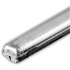 V-TAC Plafoniera LED Impermeabile Doppia 120 CM - 36W - Chip Samsung - Lampada Rettangolare 3400 Lumen IP65 per Soffitto, Parete, Garage, Fabbrica, Negozio - Doppio Tubo LED - Luce 4000K Naturale