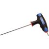 BGS T-Griff-chiave per interni-6-Kant-viti, 2,5 mm, lunghezza 100 mm, 4010-2