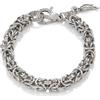 Giovanni Raspini / Catene / bracciale maglia bizantina media / argento - 9711
