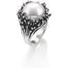 Giovanni Raspini / Anemone / anello / argento e perla naturale - 10563