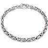 Giovanni Raspini / Catene / bracciale maglia bizantina quadra piccolo misura L / argento - 11065L