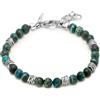 Giovanni Raspini / Uomo / bracciale Tango / argento e diaspro verde - 11367