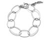 Giovanni Raspini / Catene / bracciale maglia ovale alternata / argento - 10505