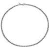 Giovanni Raspini / Uomo / collana Bizantina quadra mini 50 cm / argento - 12401