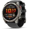 Garmin Smartwatch Garmin Uomo Fenix 8 Pro Amoled Sapphire Titanium Black (51 mm) in Tit