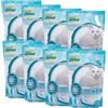 BPS BUENA PET SHOP LETTIERA GATTO SILICIO 【30.4 LITRI】【8 BUSTE DA 3.8L 】 per Gatti a Lunga Durata ai Cristalli di Silicio, assorbiodore (30.4L TALCO)