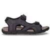 GEOX Strada Sandalo In Ecopelle Navy Grigio - Uomo - Navy Grigio