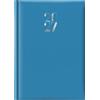 no brand Agenda giornaliera 2027 Nota Bene Egadi s/d abbinati copertina gommata 14,3x20,5 cm azzurro - 27-250FT-C06