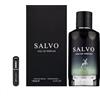 RESAES Resistant and aesthetic Profumo Salvo Eau de Parfum da 100 ml, profumo arabo per uomo di lunga durata, con atomizzatore ricaricabile, fragranza aromatica fresca con note di Bergamotto, Lavanda, Ambroxan e Vetiver (Salvo)