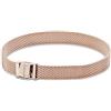 PANDORA Reflexions Bracciale in rete placcato in oro rosa 14k, 16