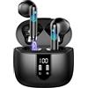 Drsaec Cuffie Bluetooth, 2026 6D Stereo Auricolari Bluetooth 5.4 con App EQ Personalizzato/6 ENC Mic,56Ore Cuffie Wireless In Ear Riduzione Rumore Cuffie Senza Fili IP7 Impermeabili Cuffiette per iOS/Android
