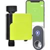 Shrivee Computer per irrigazione, timer automatico intelligente per l'irrigazione, timer dell'acqua WiFi per l'irrigazione del prato, controllo senza fili tramite presa WiFi Hub