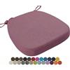 seokor Cuscini Per Sedia Cucina, 40x38/43x40/43x42cm Rimovibile Cuscino per Sedia,U-Shape Memory Foam Cuscini Per Sedia, Lavabile Cuscino per Sedia da Pranzo, for Interni Esterni Giardino(Color26,40x38x5cm)