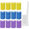 Generic Scopino WC usa e getta con base manico lungo per la pulizia del bagno per la decontaminazione include supporto 72 testine di ricambio 3 fragranze
