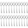 EXIN DEHCEN 24 Pezzi Cucchiai Acciaio Inox 13.8cm, Cucchiai Piccoli Lucidato A Specchio