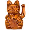 DONKEY Gatto di vino Maneki Neko Lucky Cat Cosmic Edition Mars Shiny Copper Edizione Speciale Pianeti Sistema Solare 15 cm Confezione Regalo