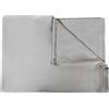 BANZAII TEXTILE INNOVATOR ONLINE Banzaii Telo Mare in Microfibra - Telo Bagno Compatto, Assorbente ad Asciugatura Rapida Ideale per Piscina, Spiaggia, Palestra, Viaggi - 100 x 150 cm, Grigio Chiaro