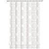 vet italy Vetrineinrete® Tenda per doccia vasca da bagno bianca impermeabile pvc 12 ganci decorata con fiori 200x180 e 200x240 cm (200x240 cm) 69512 F59