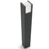 Philips Lighting Lampione LED Arbour, per Esterni, Medio, 6W, Luce Bianca Calda, Nero