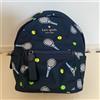 kate spade new york Mini zaino Kate Spade CHELSEA con racchetta da tennis stampa a palla KF356 Navy