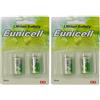 Eunicell - 4 batterie al litio CR2 (2 blister da 2 batterie)