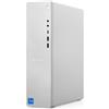Lenovo IdeaCentre Tower Desktop PC 8L | Intel Core i3-14100 | 8 GB RAM | 512 GB SSD | Scheda grafica Intel | Windows 11 Home | grigio | QWERTZ| 3 mesi Premium Care
