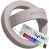 ENCASED │ Supporto magnetico per telefono con anello in silicone sottile compatibile con MagSafe per iPhone (Neutro)