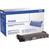 Brother TN2310 Toner Originale, Capacità Standard, fino a 1200 Pagine, per Stampanti MFCL2700DW/ MFCL2700DN/ MFCL2720DW/ MFCL2740DW/ DCPL2500D/ HLL2300D/ HLL2340DW/ HLL2360DN/ HLL2365DW, Colore Nero