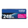Brother TN248XLM | Toner originale | Alta capacità | Colore Magenta | fino a 2300 pagine | per Stampanti e Multifunzione serie 3000 e serie 8000