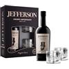 Vecchio Magazzino Doganale Jefferson Amaro Importante, 700 ml, Perfect serve, Confezione Regalo con 2 Bicchieri Equilibrio, Amaro Calabrese, Note Agrumate Erbacee, Ideale con Bitter e Vermouth, Botaniche Selezionate, 30% Vol.