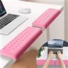 Sushret Cuscinetti Angolari a L per Scrivania, Set da 2 - Poggiagomiti in Memory Foam, Supporto Ergonomico Antiscivolo per Braccia, Polsi e Avambracci, per Casa e Ufficio