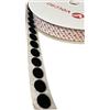 VELCRO Brand Velcro® Brand Black Stick On Monete Scelta di Hook & Loop 22 mm, Sticky Dots Double Sided Adesivi Pads, Monete Adesive, Forte Punti Adesivi (100 Monete)