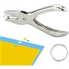 LWMLWM Perforatore A Foro Singolo, Tenaglia, Perforatore A Pinza Punzonatore 3 MM