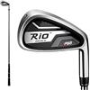 golfuwo Mazza da golf da uomo #7 IRONS Pole per destrorsi mazze da golf di ferro sportive (#7, acciaio)