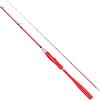 Baoblaze Canna da Pesca Carbonio Composta con Anelli Guida Ceramici Impugnatura Ergonomica Porta Mulinello Robusto Punta Resistente Fibra di Carbonio Adatta per Pesca in Lago Sport Regalo