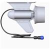 QEETRH Pinne elettriche "Fish", Motore senza spazzole con pinna SUP for il surf Tavola da gonfiabile for tavola per