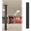 Generic Imbottitura in schiuma resistente per protezione di sicurezza, cuscino personalizzabile per canestri da basket e supporto per colonne, soluzione ammortizzante durevole e affidabile