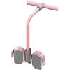 Generic Allenatore a pedale in ABS di dimensioni standard, 6 tubi di resistenza per yoga, con design antiscivolo a pedale, corda per allenamento addominali, attrezzatura per il fitness completo | uso