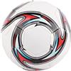 CHICIRIS Pallone da Calcio in PVC Misura 5 Pallone da Calcio Standard da Campus con Valvola a Tenuta Stagna, Copertura Antiusura e Controllo Stabile per Allenamenti e Competizioni (vortice bianco