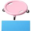 Riaisttd Ab Roller Wheel, Rotating Addominal Exercise, Wheel Knee Mat, Taglia circa 28 x 28 x 8 cm, Training Equipment for Home Gym, Full Body Workout Men and Women 360°