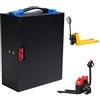 JCXYL EV Batteria Ricaricabile per Carrello elevatore Elettrico da 48 V 10 Ah 15 Ah 20 Ah 30 Ah, Batteria al Litio da 48 Volt per transpallet, impilatore e Motore del Caricatore.,48v,10Ah