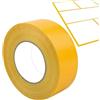 Genérico Nastro per campo da pickleball, 5 cm x 50 m, nastro per contrassegnare da pickleball, nastro di marcatura delle linee in PVC, temporanei per palestra, badminton e golf