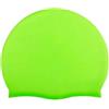 CSSHNL Cuffia Piscina Donna Cuffia da nuoto in silicone for adulti uomini donne grande protezione for le orecchie impermeabile senza capelli lunghi con testa Wut