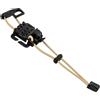 Generic Clip per ascia da ghiaccio e accessori UTX - Clip per arrampicata a sgancio rapido da 20,5 cm con cordino elastico da 3,5 mm. Gancio di espansione esterno per il fissaggio di borse all'aperto., Cachi