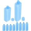 MAGICLULU 10 Pezzi Impacchi di Ghiaccio Compatti in PE per Festa Estiva, Blocco di Raffreddamento Lungo Termine per Spedizione e Campeggio Lunch Box e Cold Storage Ice Box