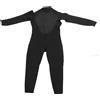 Cryfokt Muta in Neoprene Monopezzo da 3 Mm Muta Intera a Maniche Lunghe con Zip Frontale per Immersioni Snorkeling Surf Nuoto (M)