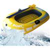Generisch Gommone doppio in PVC, kayak da pesca per 1/2 persone, set compatto con due pagaie, pompa ad aria portatile leggera per esterni, fiume, lago, sport acquatici galleggianti