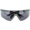 CHICIRIS Occhiali da Sole Sportivi PC Lenti HD Occhiali da Ciclismo Antivento Resistente Ai Raggi UV Nasello Regolabile Telaio Avvolgente Leggero per Uomo Ciclismo Corsa Pesca Escursionismo (OD Verde)