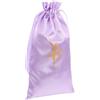 HOMOCONO Borsa per Scarpe da Balletto in Poliestere Satinato Chiusura a Coulisse, Organizer Portatile per Scarpette da Danza, Design Semplice e Stile Chic, per Prove di Balletto